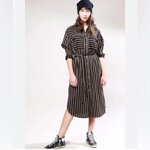 XiRENA button up shirt dress size M